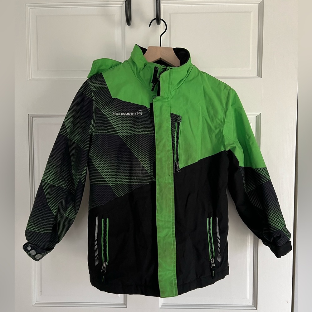 Boys winter ski coat, small 7/8